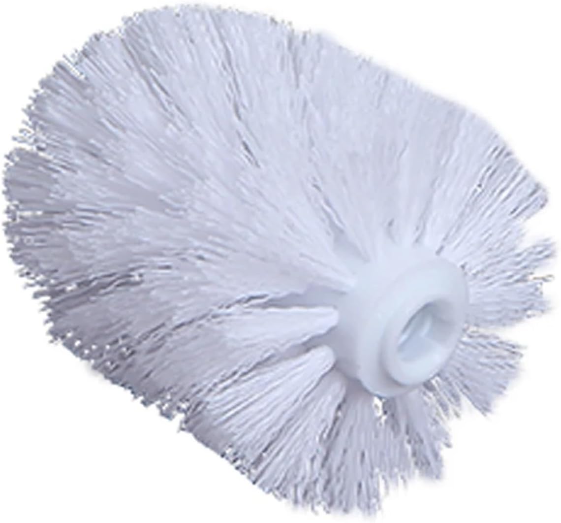 Universal Replacement Toilet Brush Head White Black Cleaning Brush Home Bathroom Accessories (Size : Black)