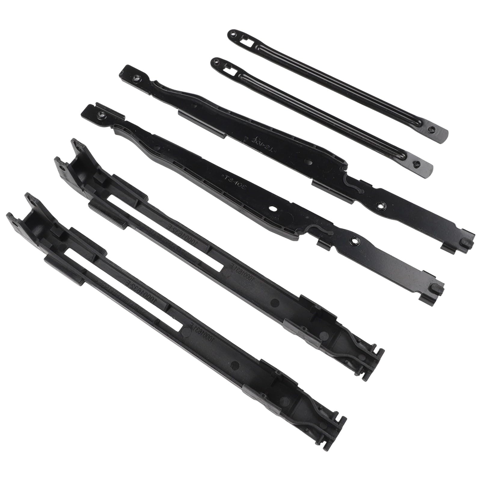 Kit de reparación de techo corredizo panorámico ABS negro compatible con BMW X5 E70 F15 y X3 E83 E53 OEM 54137118849 54107278144