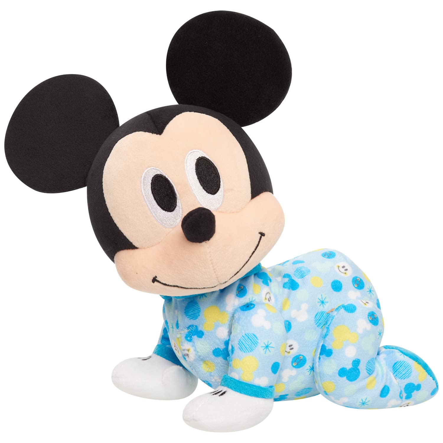 Disney Just Play Baby Musical Crawling Pals Plush, Topolino Interactive Crawling Plush, Animal
