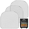 GWY Air Fryer Dehydrator Racks 3 Pack Air Fryer Oven Accessories Air Flow Racks Dehydrate Fruits and Meats Compatible with 63 QT Chefman Power XL 10 QT Caynel Instant Vortex Plus Air Fryer Oven