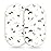 GRSSDER Stretchy Ultra Soft Bassinet Mattress Sheets 2 Pack, Universal Fitted for Baby Cradle Moses Basket Oval Rectangle Standard Pad Safe and Snug, Cute Animal Print Bassinet Sheet for Boys