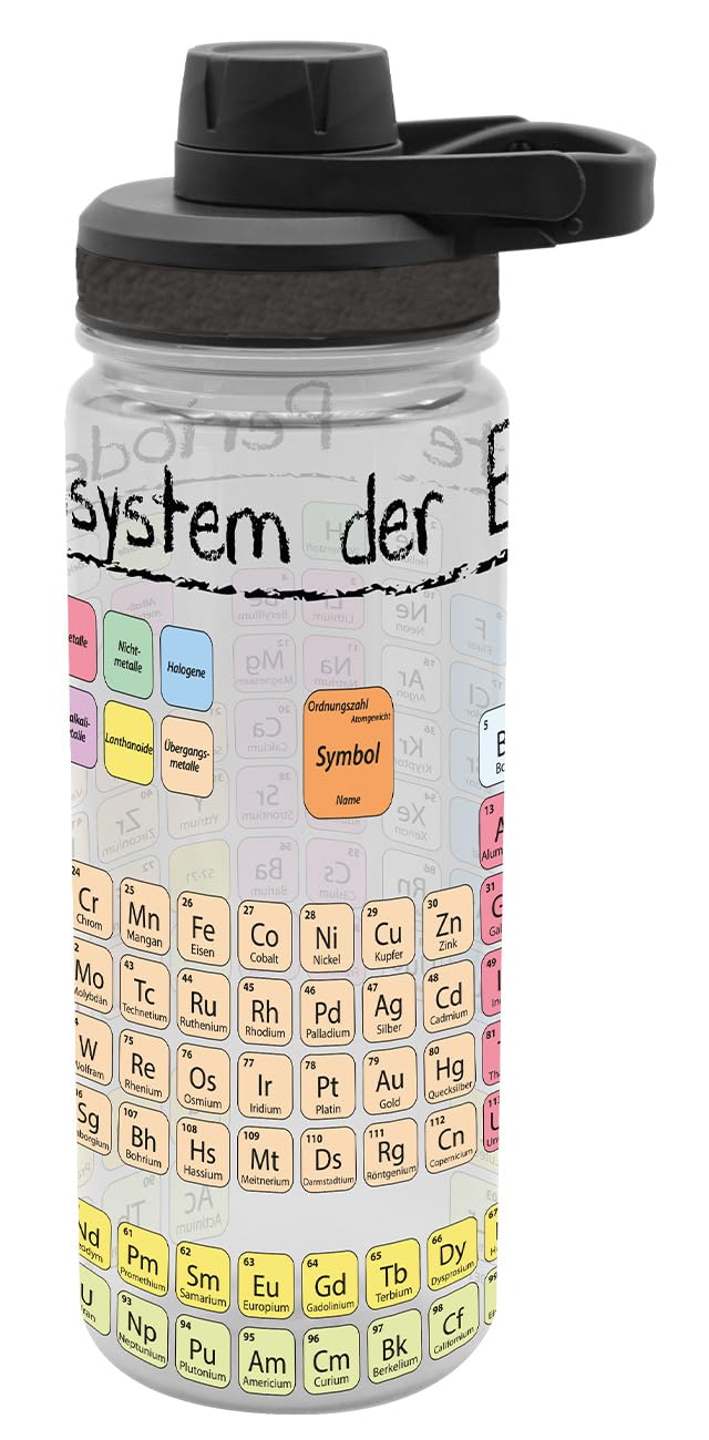Drinks Bottle Periodic Table 700 ml Tritan