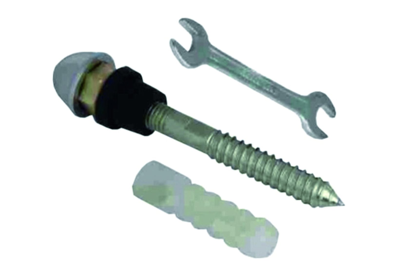 RV 1063 Rack Bolt for WC Stainless Steel (5/8"), Multicolor