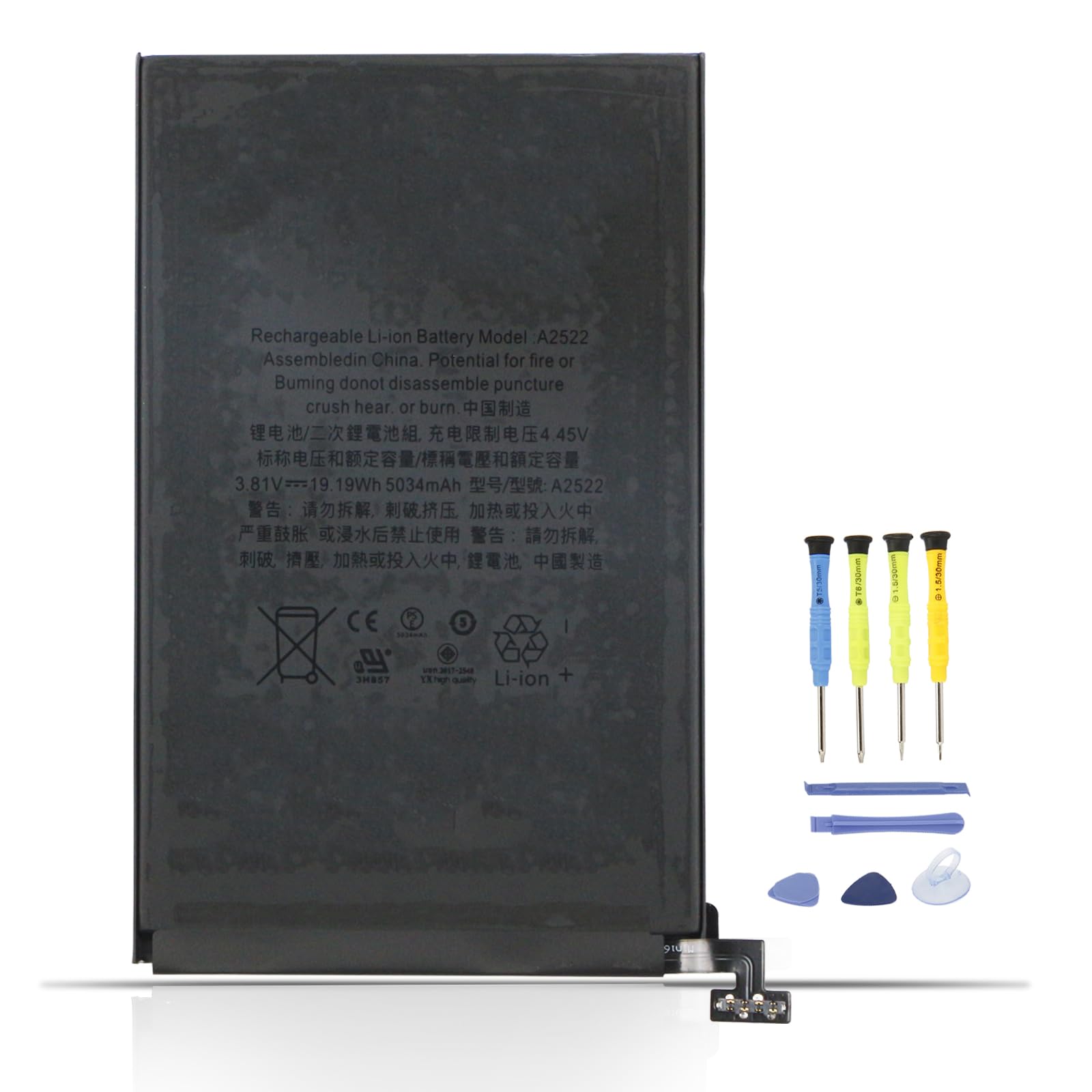 A2522 Tablet Battery for Apple iPad Mini 2021 Gen 6 6th Generation