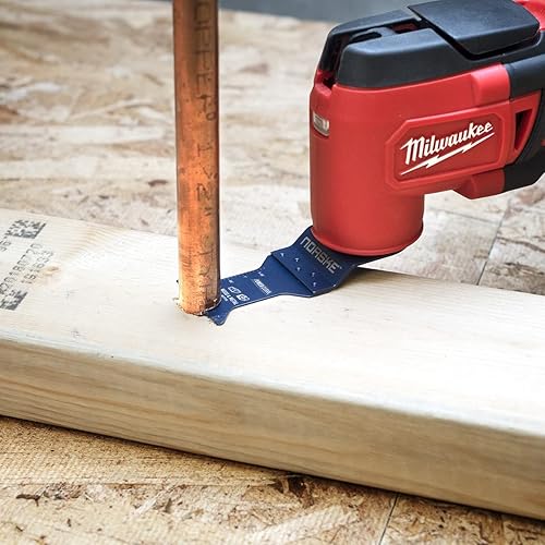 Miniatura 5 de Norske Tools NOTP284 Hoja curvada de corte a ras de maderametal de 1-14 pulgadas (paquete de 3), accesorios de herramientas oscilantes  Hojas de