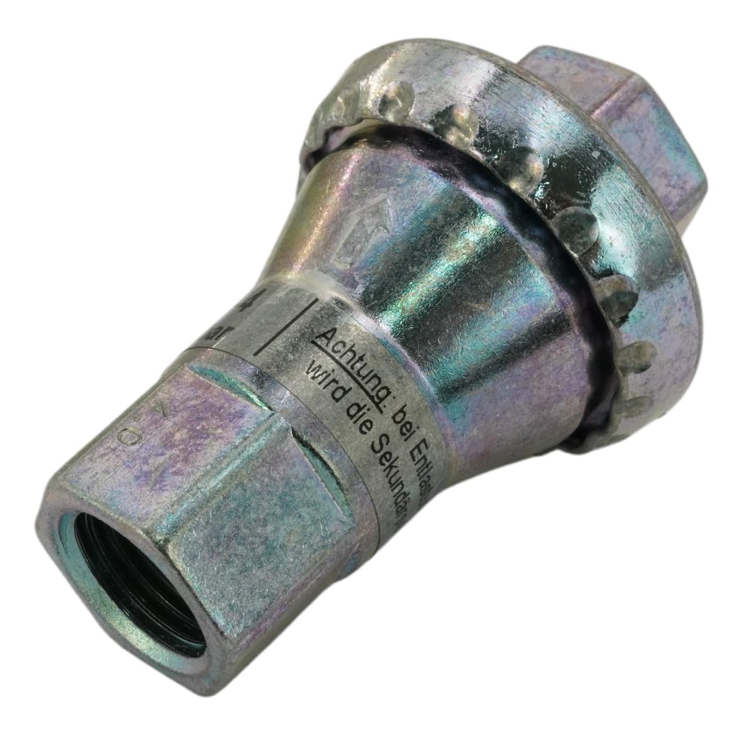 Fittingstore - Inline Druckregler G 1/4 Druckminderer Druckluft 1–8 bar voreingestellt (Ausgangsdruck: 1 bar)
