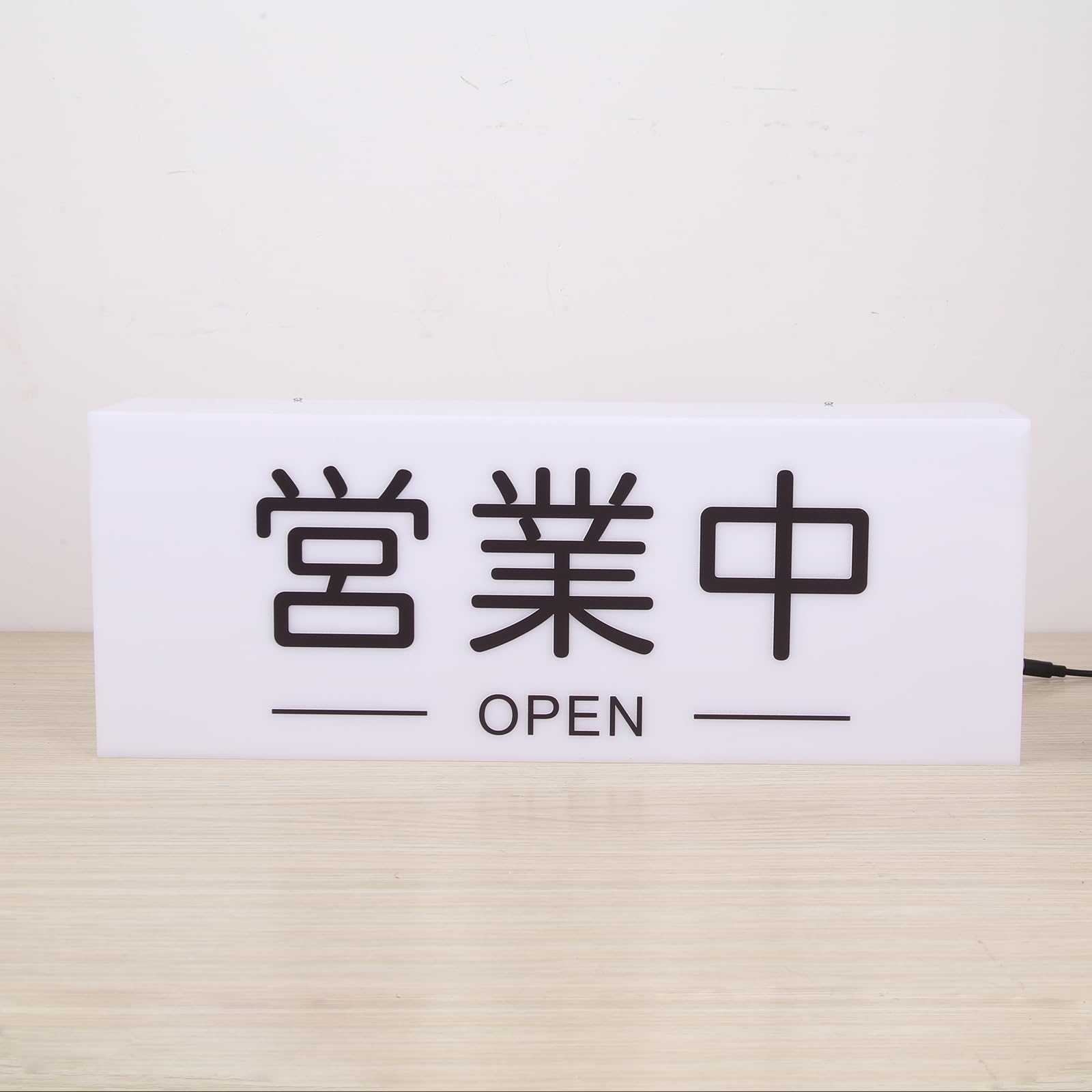 Amazon | LED営業中 ロゴ店舗ロゴ クリエイティブOPENサインライト