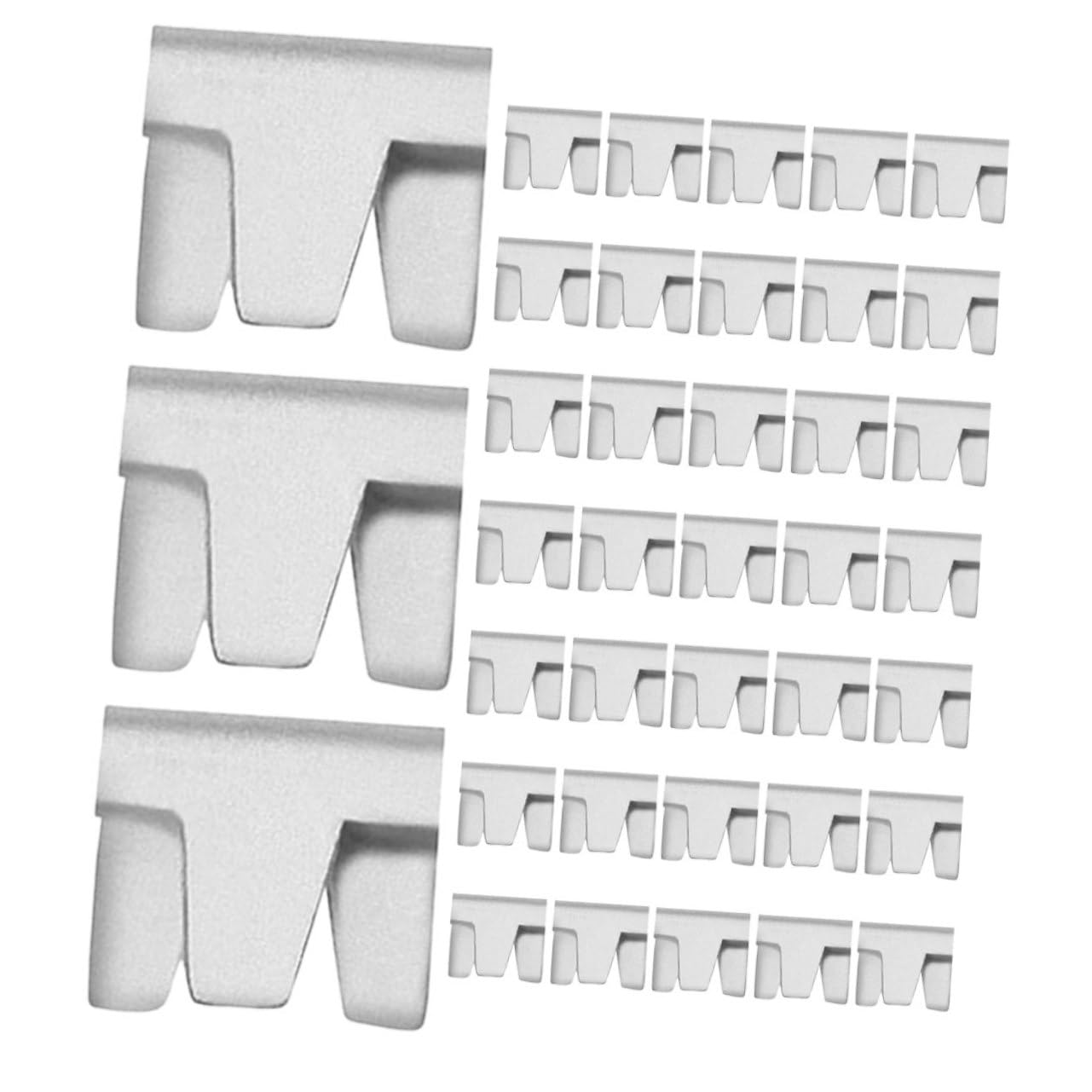 Sosoport 200pezzi Clip per Gabbie per Animali Chiusure Resistenti per Uccelli Conigli e Altri Animali Domestici Facile Installazione e Design