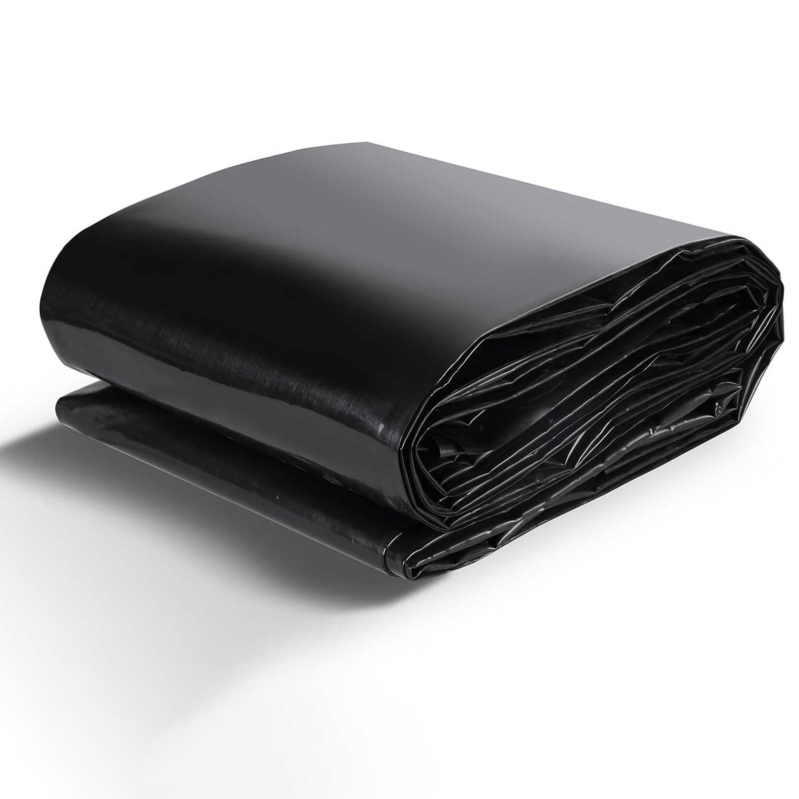 Bâche flexible pour bassin 3 x 4 m - Membrane noire d'étang