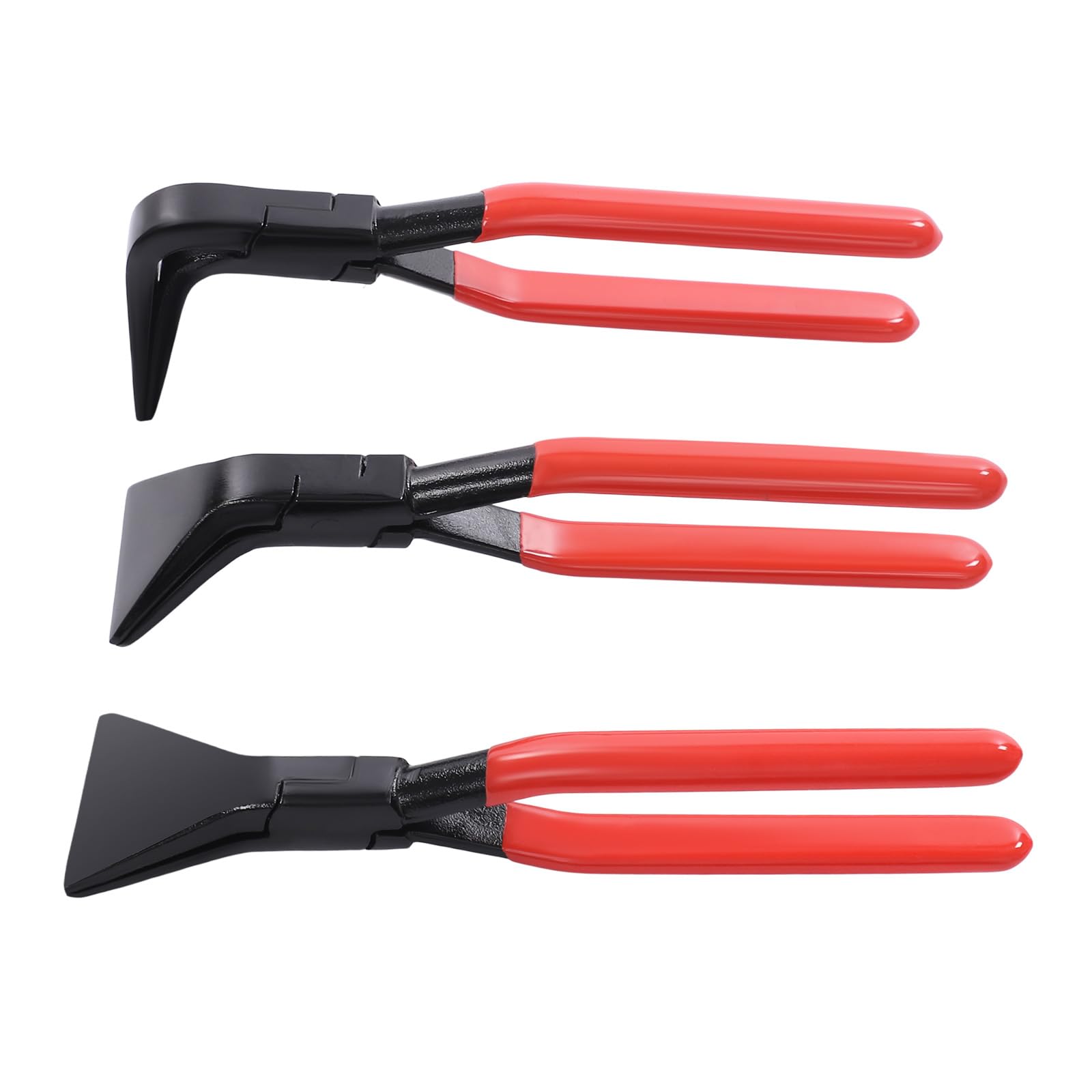 Lot de 3 pinces pliantes en acier au carbone pour travaux de métaux
