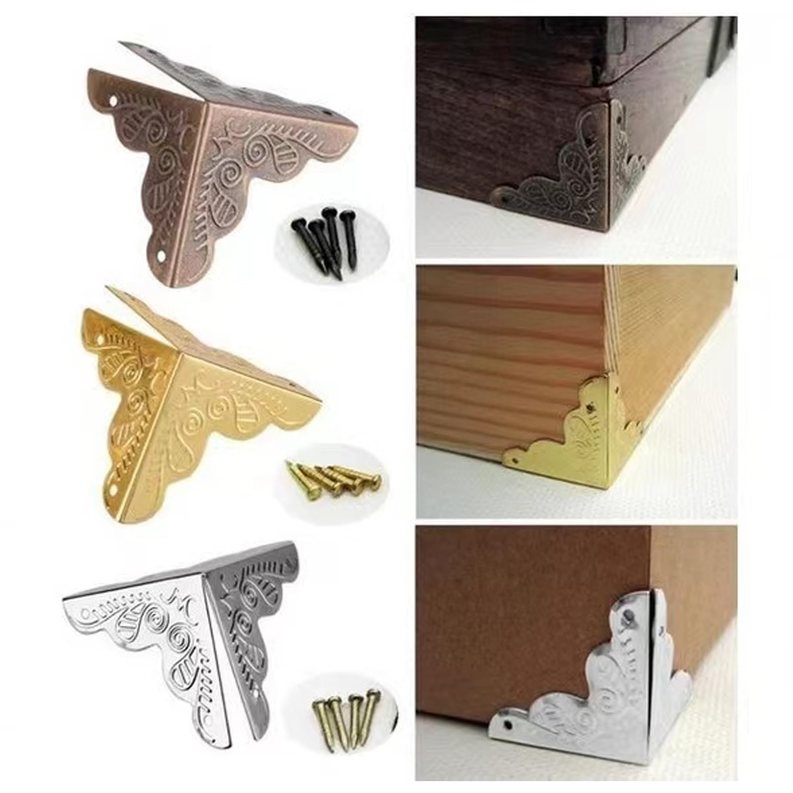 100 stuks trap stof hoeken- stof hoeken voor trappen-driehoek transparante kristal stofdichte hoek kabinet kast lade dode hoek anti-trap | NL