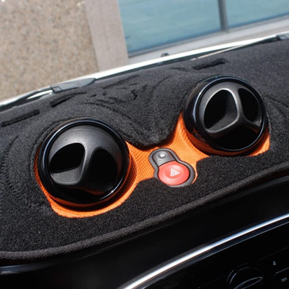 Auto Armaturenbrett Abdeckung, Für Smart 453 Fortwo Forfour Auto Abdeckmatte Teppich Sonnenschutz rutschfeste Matte Armaturenbrettteppich Zubehör
