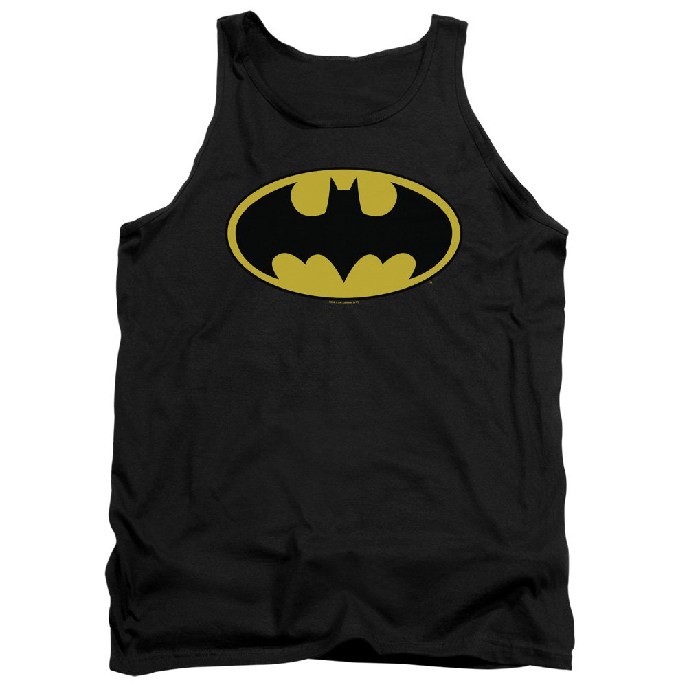 WickedTeesTank Top: Batman - Classic Logo Size M