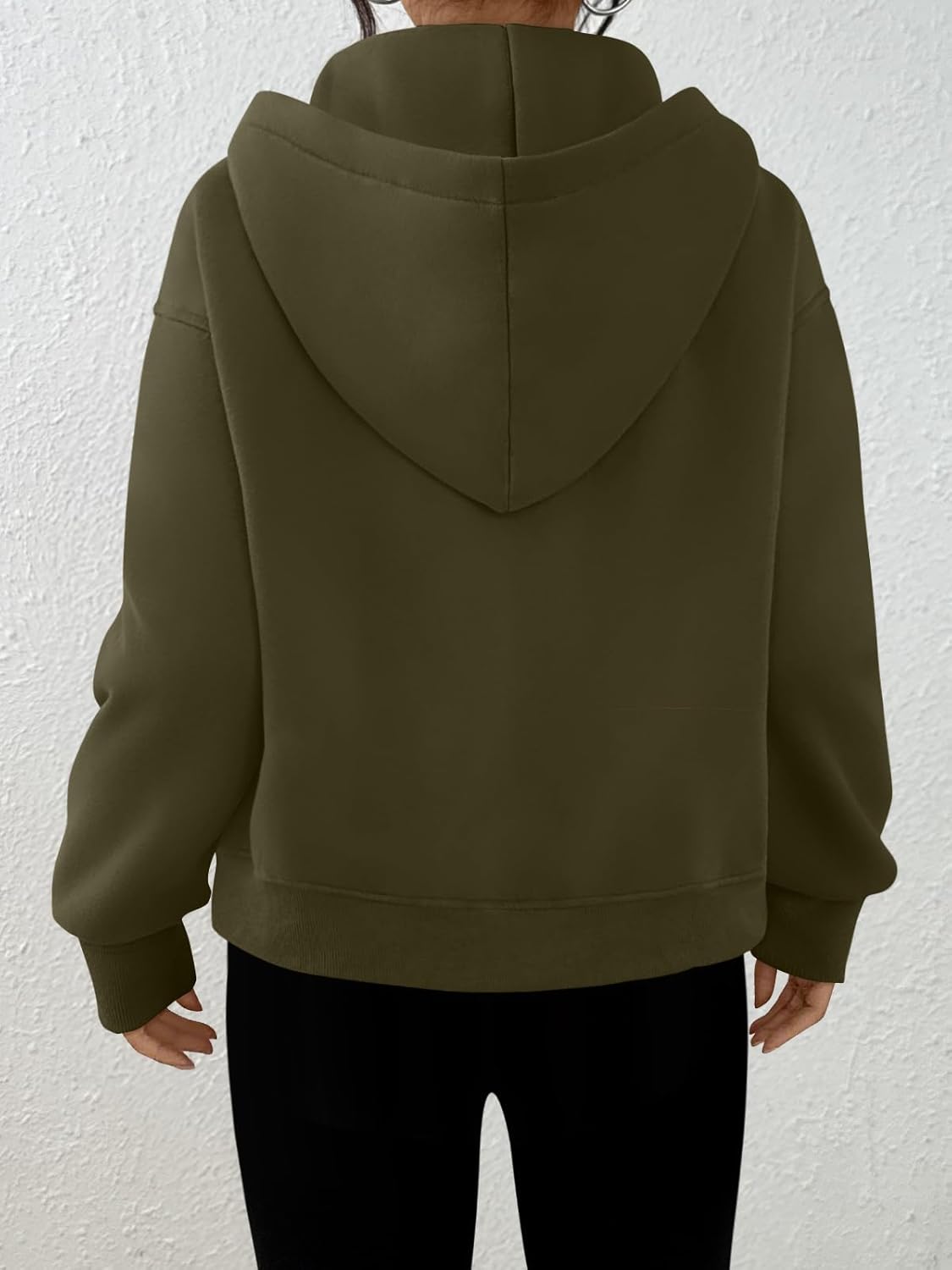 Trendy Queen Womens Zip Up Hoodies Fall Fashion Sweatshirt 2026 Clothes Y2K Cropped Jackets Cute Winter Outfits - Image 4