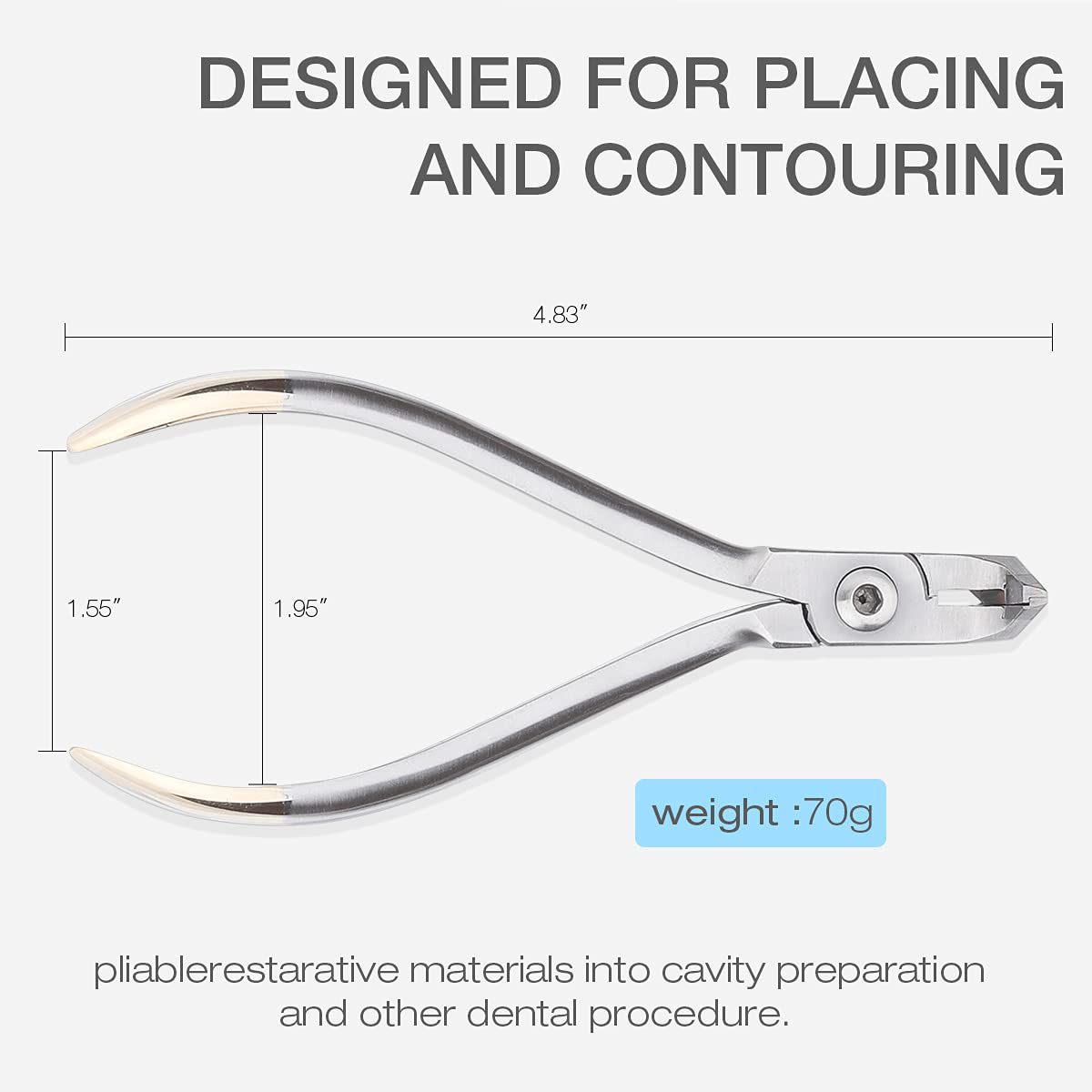 Buy LVCHEN Distal End Cutter Orthodontic Wire Cutter Dental Wire