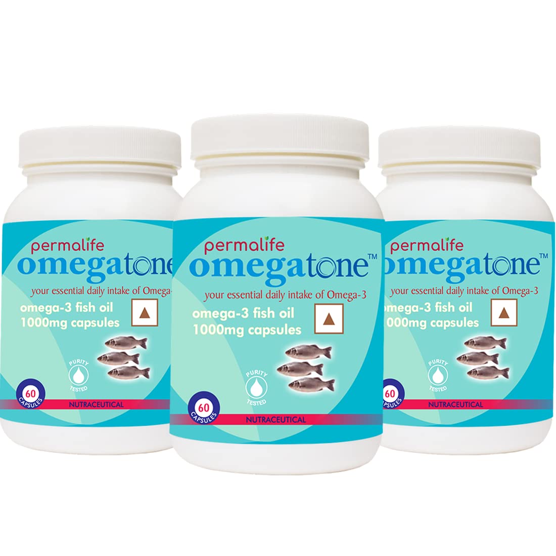 Permalife Omegatone Omega3 Fish Oil 1000 mg (180mg EPA + 120mg DHA) 3