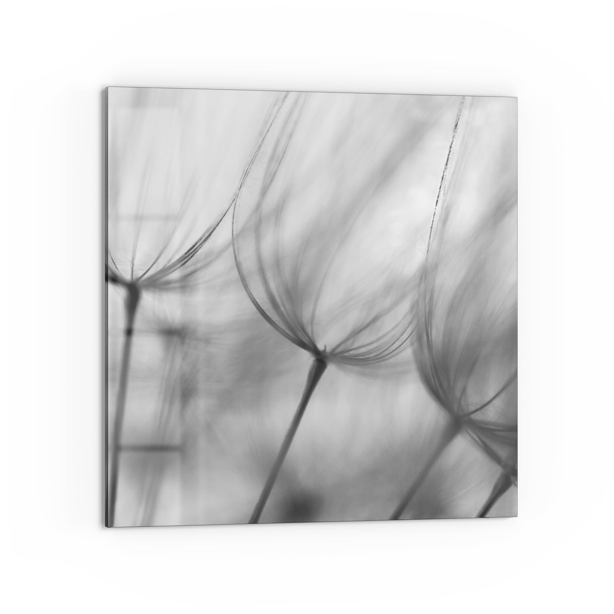 DEQORI Küchenrückwand Glas | Motiv Sanfte Konturen | 60x60 cm cm | Bad- oder Herd-Rückwand | Herdblende Spritzschutz für Küche & Badezimmer | moderne Deko für Fliesenspiegel