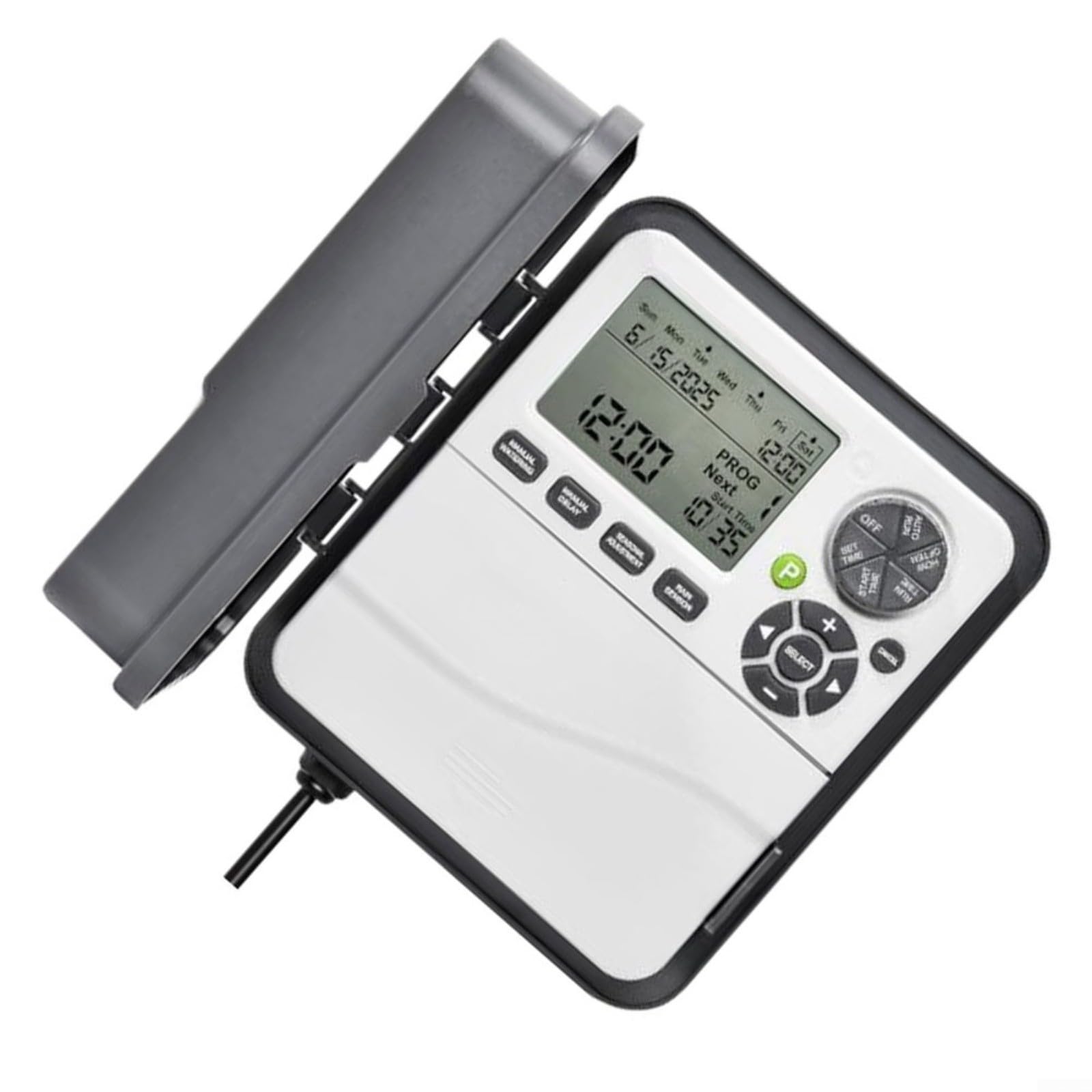 Controlador de riego programable de 12 zonas para riego de jardín