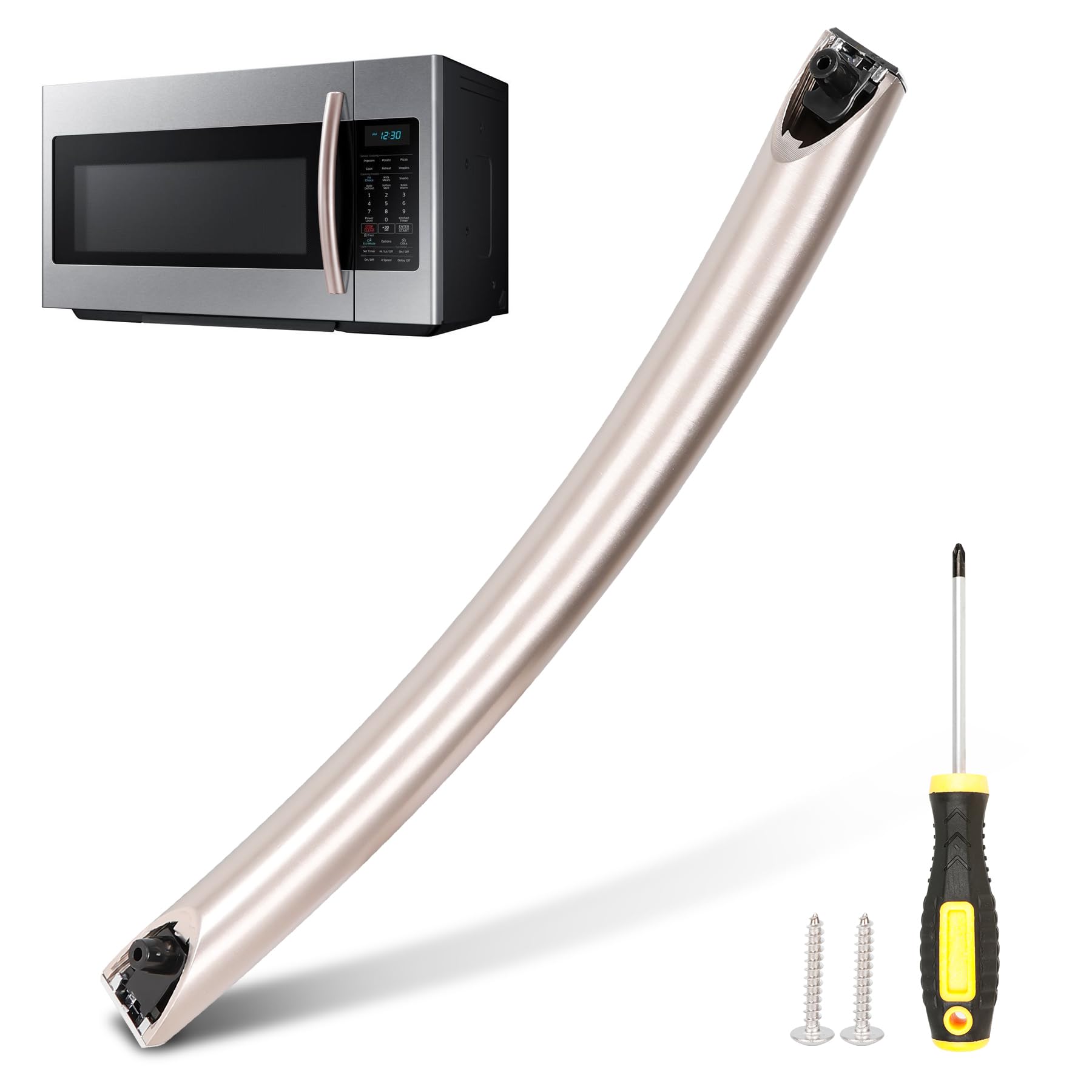 メンテナンス AUCHARGE MD-PA-16L Amazon.com: ME16A4021AS Microwave Door Handle Replacement Kit,DE94