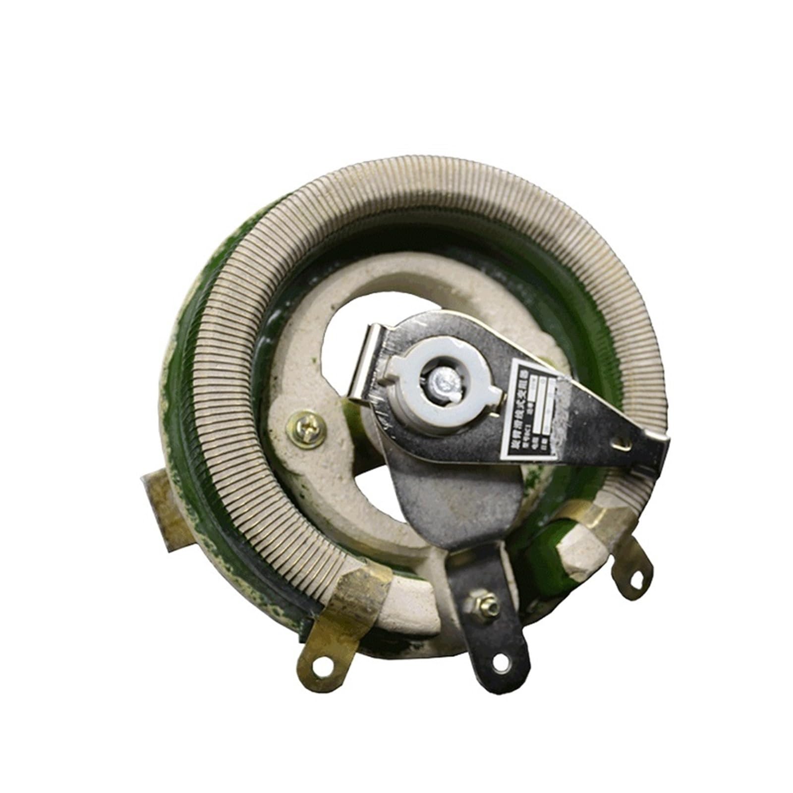 YMUGUEGH 25W 50W 100W BC1 high Power rheostat rotary variable wire wound resistor disc shape adjustable resistor sliding rheostat(Max R-1K oh,Max power 100W)
