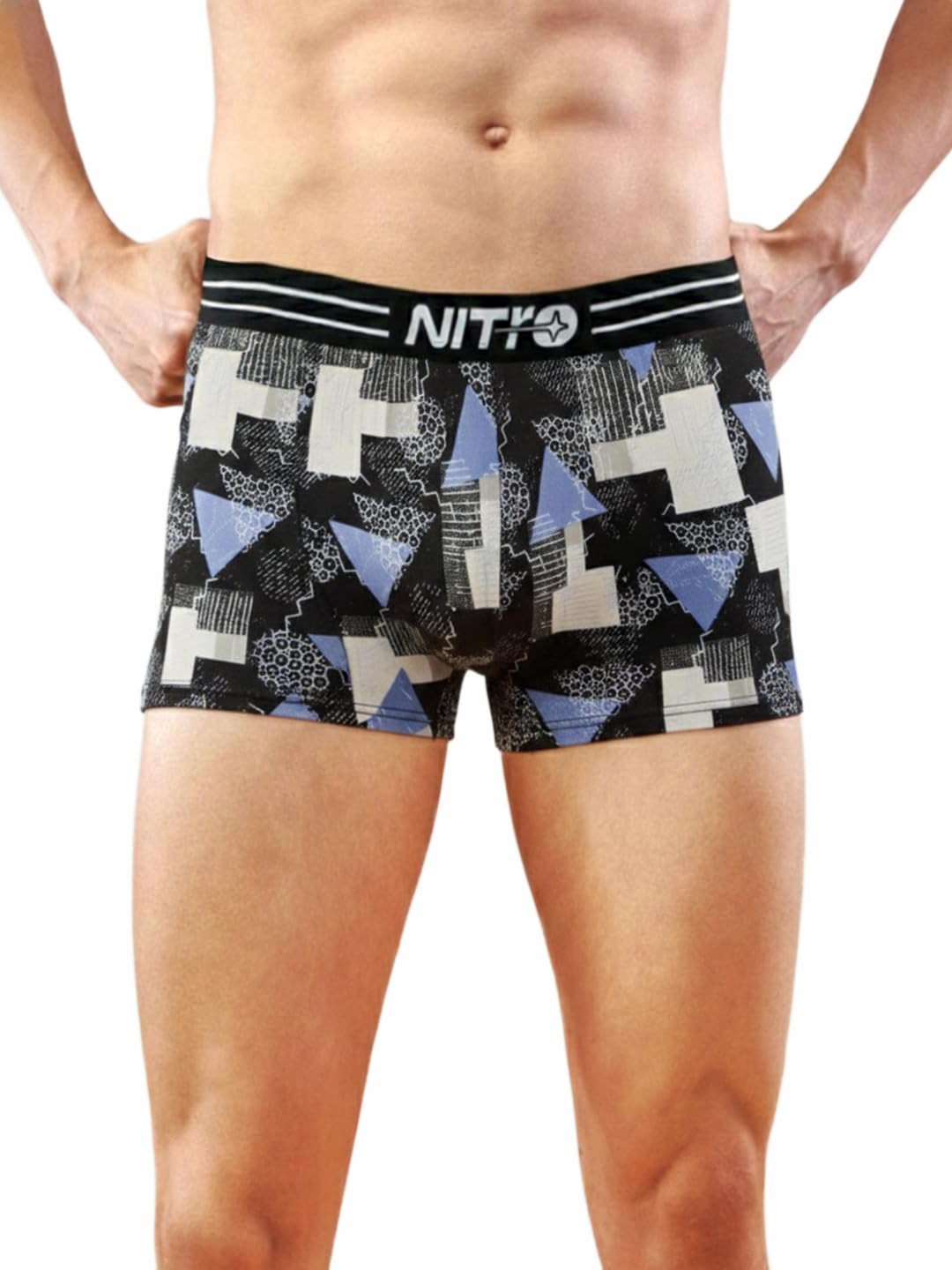 lux nitro Men’s Modal Printed Trunk| AeroComfi Ultra-Soft Stretch Trunks | No-Marks Waistband, Four-Way Stretch, Premium Modal Micro Fabric-picture-38
