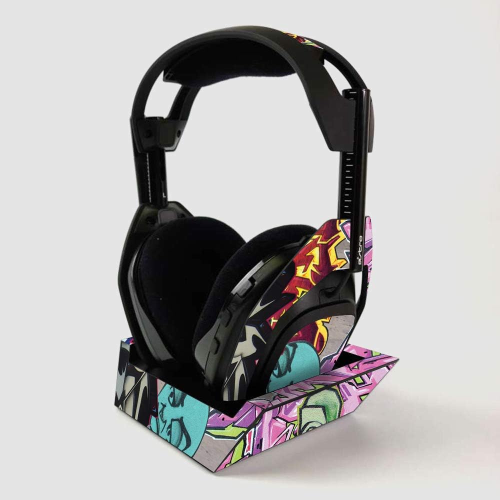 MightySkins Skin for ASTRO Gaming A50 Wireless Headphones + Base Station - Graffiti Mash Up | Protective, Durable, and Unique Vinyl Decal wrap cover | Easy To Apply | Made in the USA