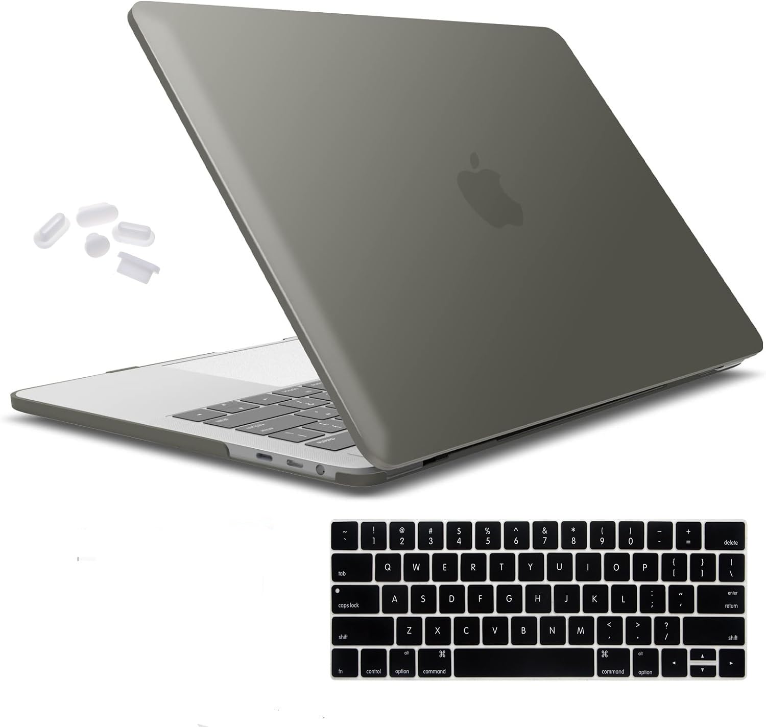 iFyx Compatible with MacBook Pro 15 inch Case 2019 2018 2017 2016 Release A1990 A1707 with Touch Bar & Retina Display, Plastic Hard Shell Case & Keyboard Cover (Grey) (B0D22T62BJ) Amazon Price History, Amazon Price Tracker
