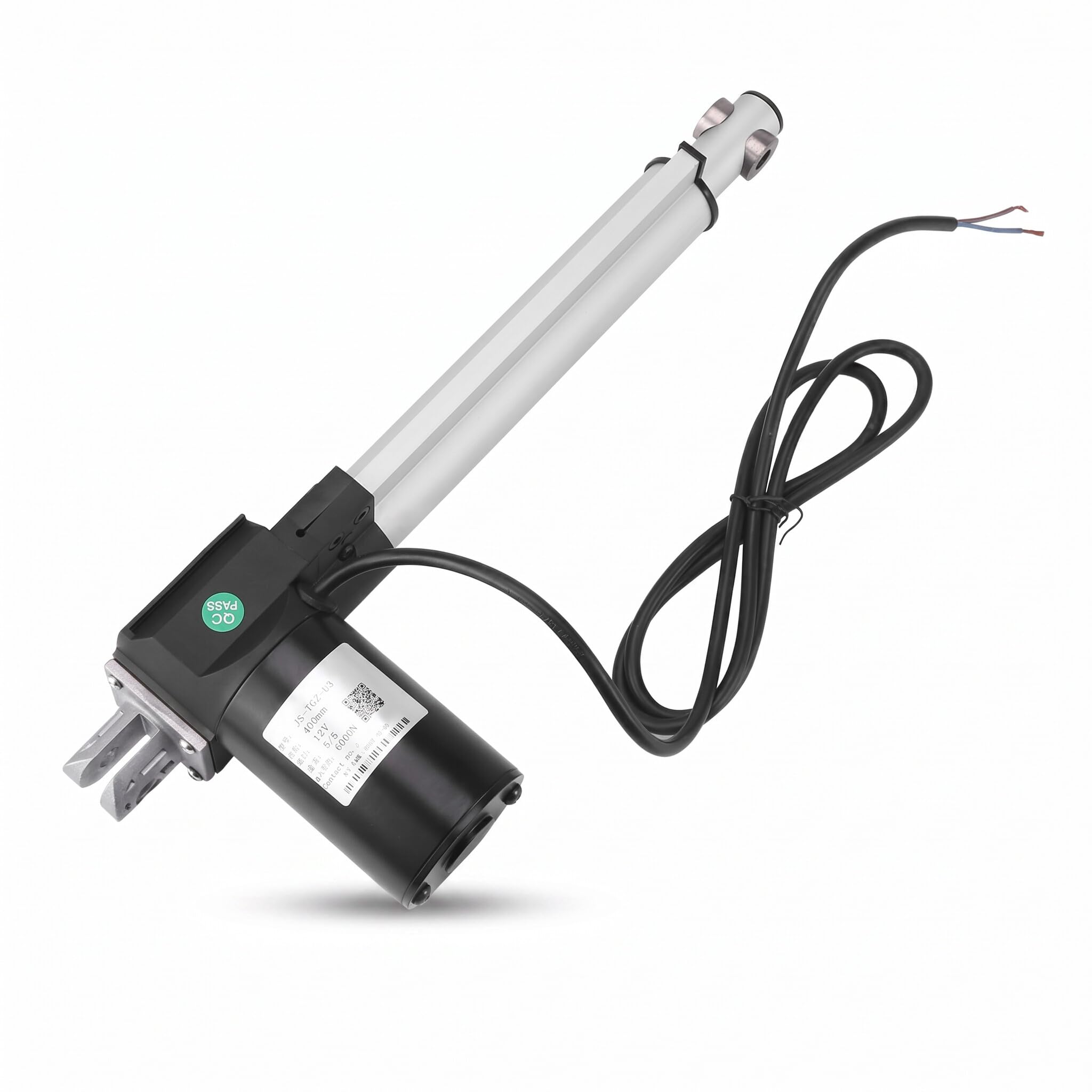 Motore elettrico DC 12V per attuatore lineare 6000N con corsa massima per automobile medica(400mm)