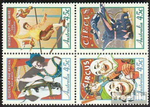 Australia 1626-1629 Block of Four (Complete.Issue.) 1997 Circus (Stamps for Collectors) Circus