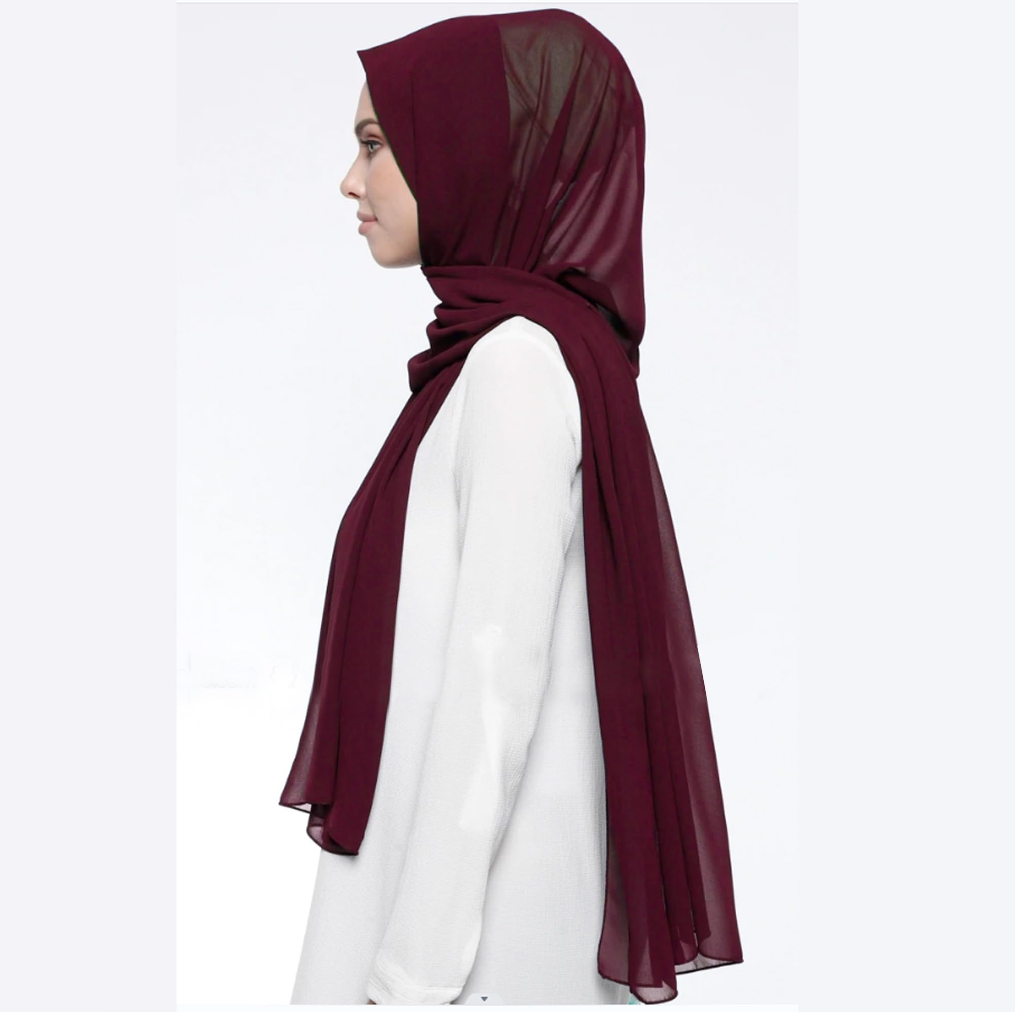 Chiffon Stola für Damen - Elegantes Schultertuch für Abendkleider - Leichter & Hauchzarter Schal für Hochzeit, Party & Festliche Anlässe
