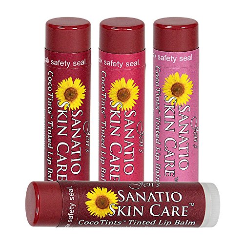 Sanatio Skin Care - Tinted Balm Combo Pack - Organic With Essential Oils