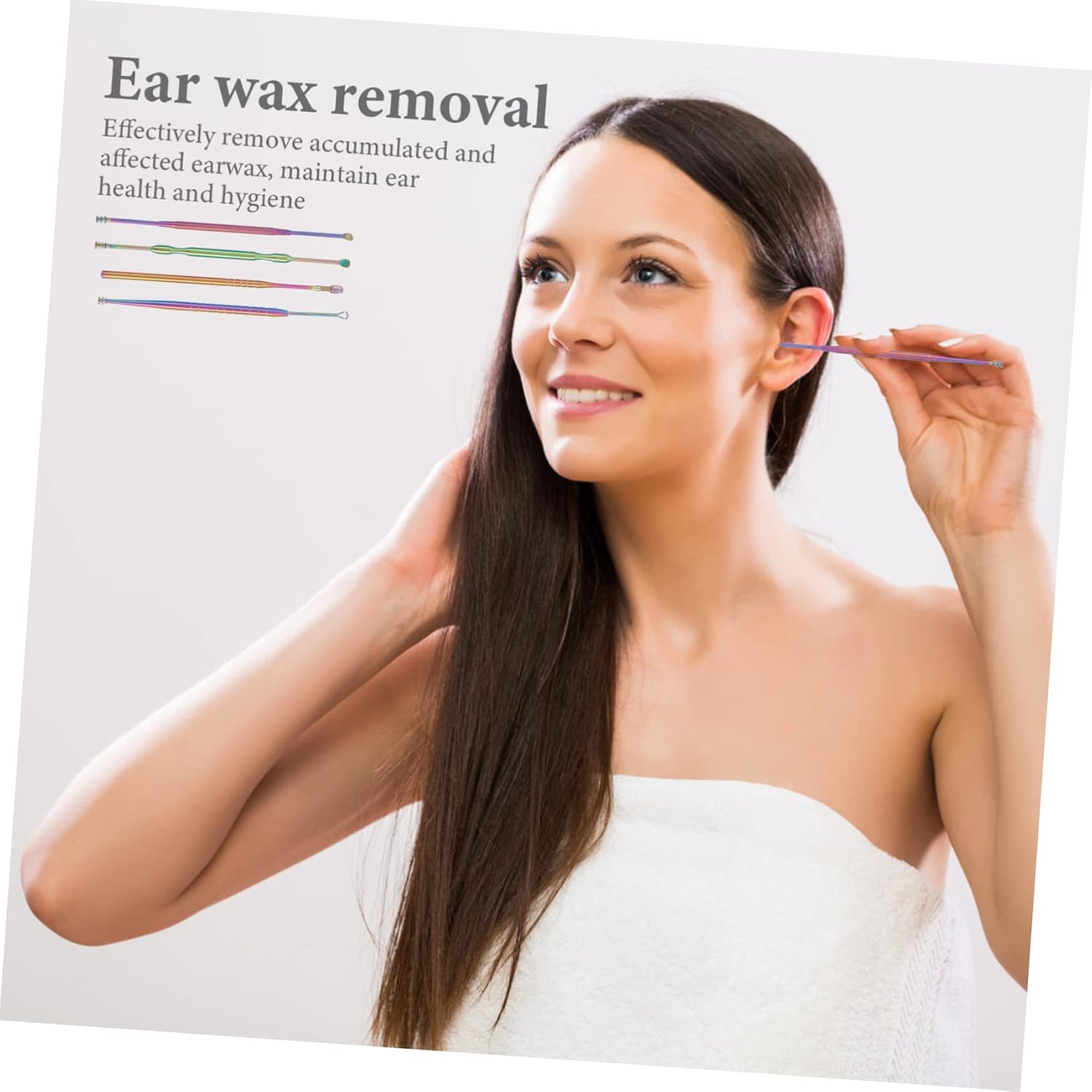 Didiseaon ear wax removal kit showing five different types of tools.