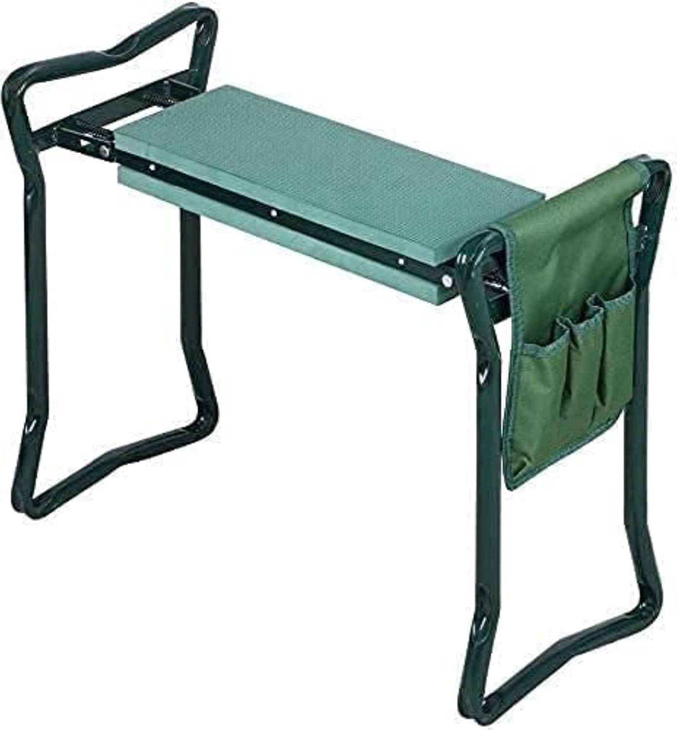 Garden Kneeler and Seat Stools Garden Work Bench, Foldable Garden Kneeling Stool Chair,Garden Home Kneeler Seat with Comfy EVA Foam Pad ，Outdoor Garden Stool