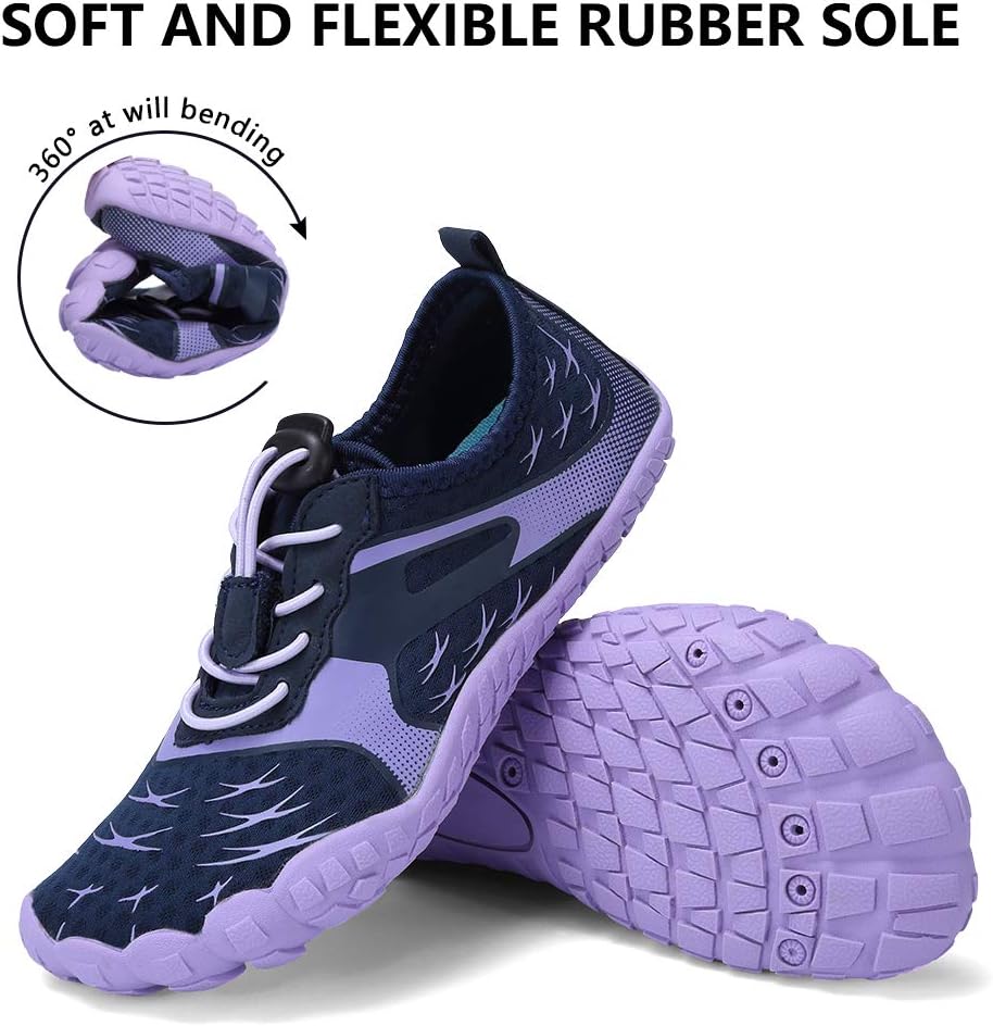 CIOR Kids Boys & Girls Water Shoes Sports Aqua Athletic Sneakers Lightweight Sport Fast Dry Shoes(Toddler/Little Kid/Big Kid) - Image 6