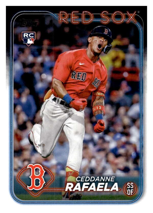 Amazon.com: 2024 Topps #313 Ceddanne Rafaela RC Rookie Card Boston