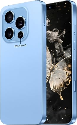 16 PM Smartphone Unlocked Cell Phone, 6.99“ HD Screen5G Phone, 16+512GB phoneunlocked, Android 14.0, 68+108MP Zoom Camera, Fingerprint Button Unlock-and take Photos (Blue)