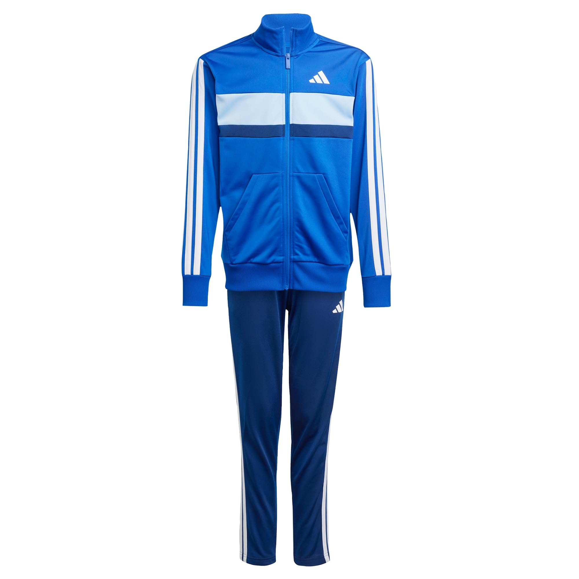 adidas Unisex Kids Essentials 3-Streifen Tiberio Trainingsanzug