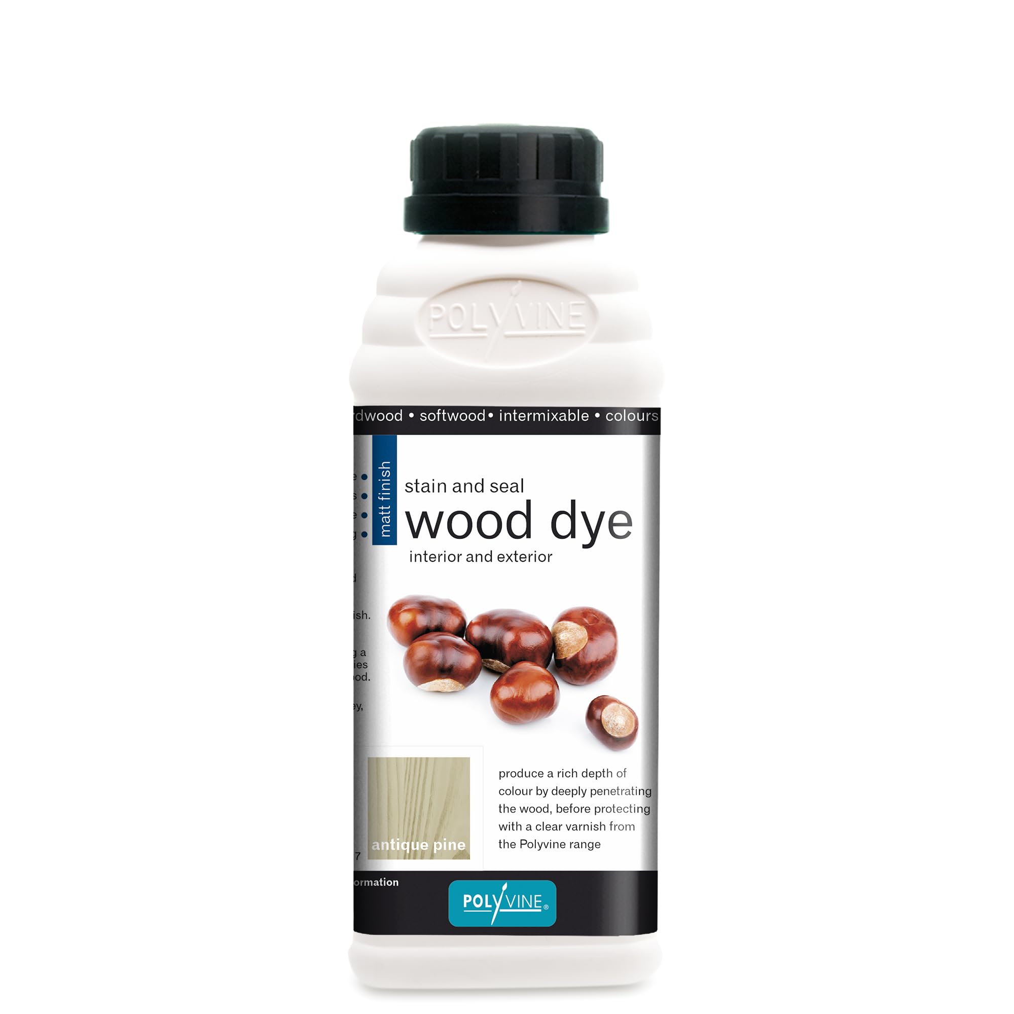 PolyvineWood Dye ColourBlack500Ml from B&Q