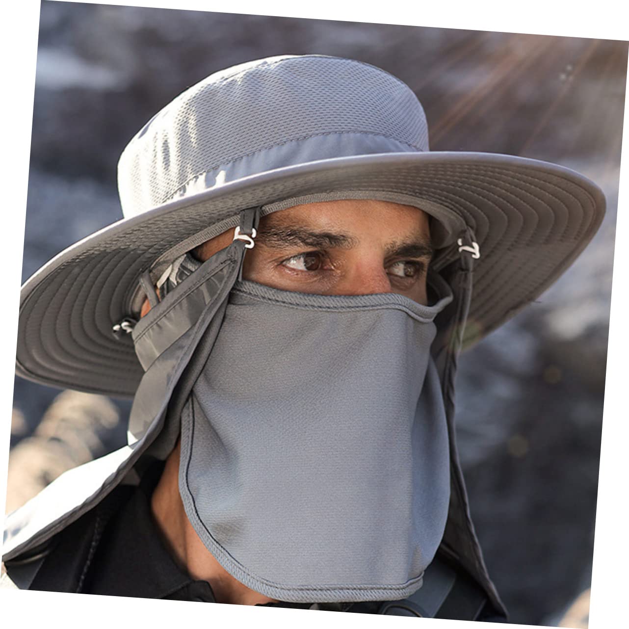 Kisangel Cappello con Protezione UV Traspirante attività Outdoor per Escursioni