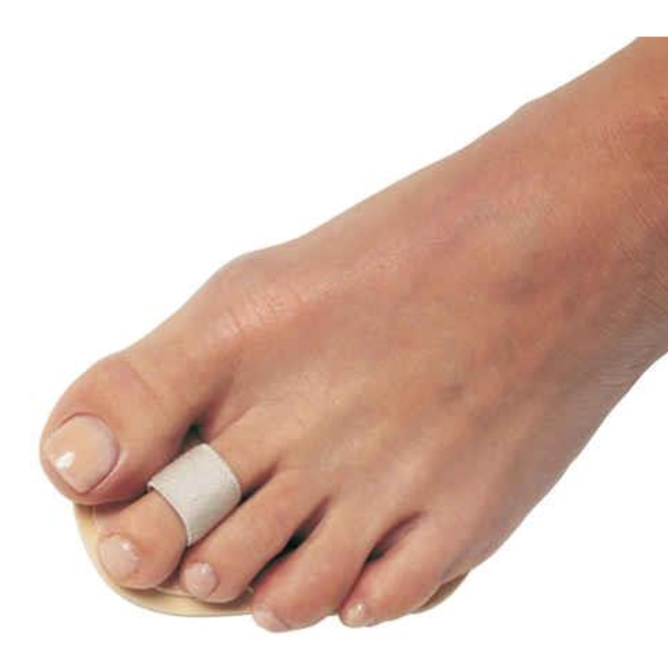 Pedifix Toe Straightener – Gentle Toe Alignment Support for Hammer Toes, Crooked or Overlapping Toes – One Size Fits Most