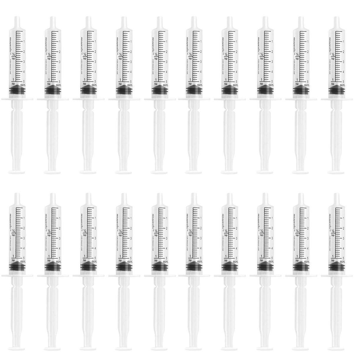 5ml Oral Syringes by Terumo Luer Lock Tip, No Needle, NonToxic