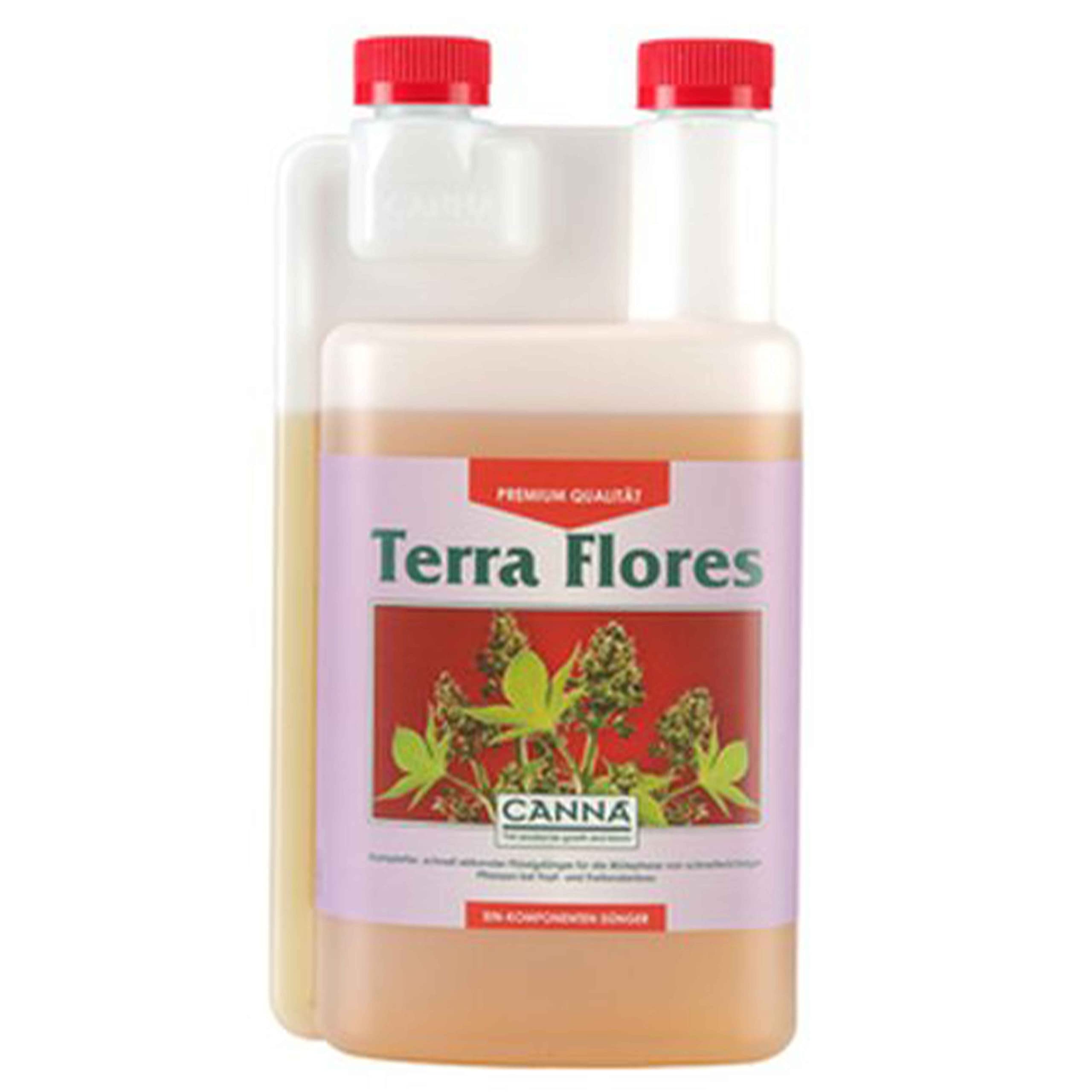 Canna Terra Vega Grow + Terra Flores Bloom Dnger Set Erde je 1L mit  Pipette : Amazon.de: Garten