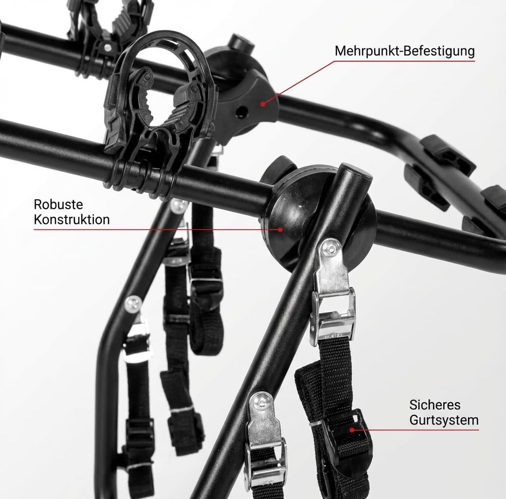 Heckträger Holiday Fahrradträger kompatibel mit Hyundai i20 I 08-12