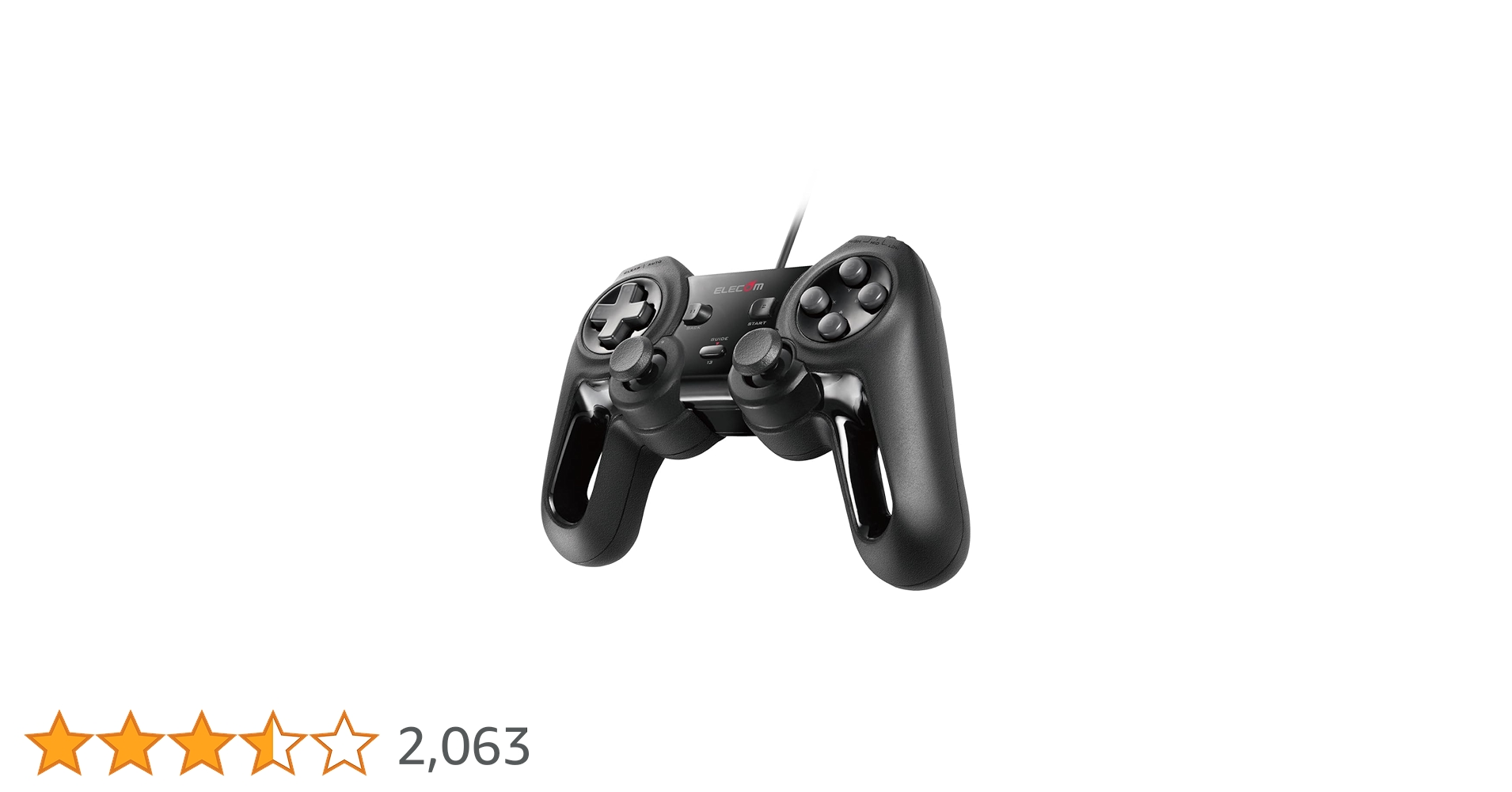 エレコム USB ゲームパッド 13ボタン Xinput 振動 連射 高耐久 モンスターハンターライズ:サンブレイク動作確認済 ブラック JC-U4013SBK 81YD0uWM3eL._UF894,1000_QL80_.jpg