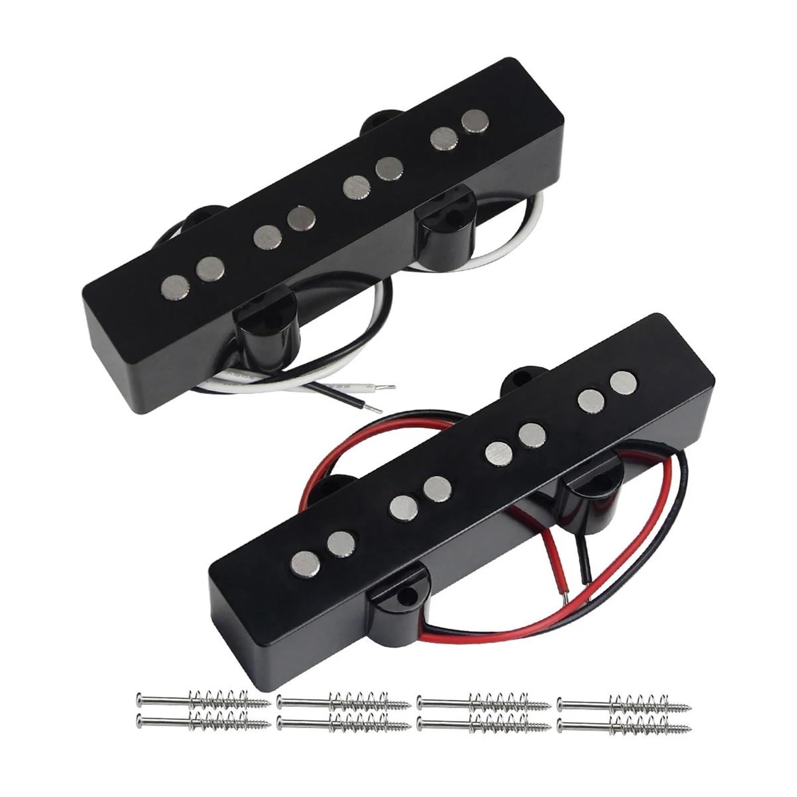 Pastilla De Guitarra Eléctrica Profesional Juego De Pastillas De Mástil De Puente Tipo Abierto | Juego de pastillas para mástil de puente estilo abierto