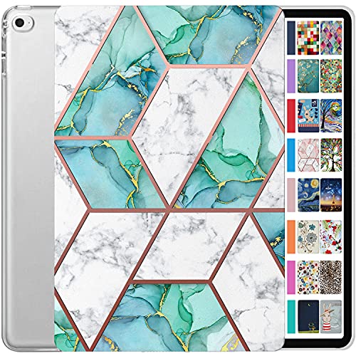 Image of DuraSafe Cases for iPad 2014 Air 2nd 9.7 inch Printed Cover A1566 A1567 MGKM2HN /A MH182HN /A MGKL2HN /A MGTY2HN /A MH1J2HN /A MGTX2HN /A MH2V2HN /A MH2W2HN /A MH2U2HN /A MH2N2HN /A MH322HN /A - Marble Green
