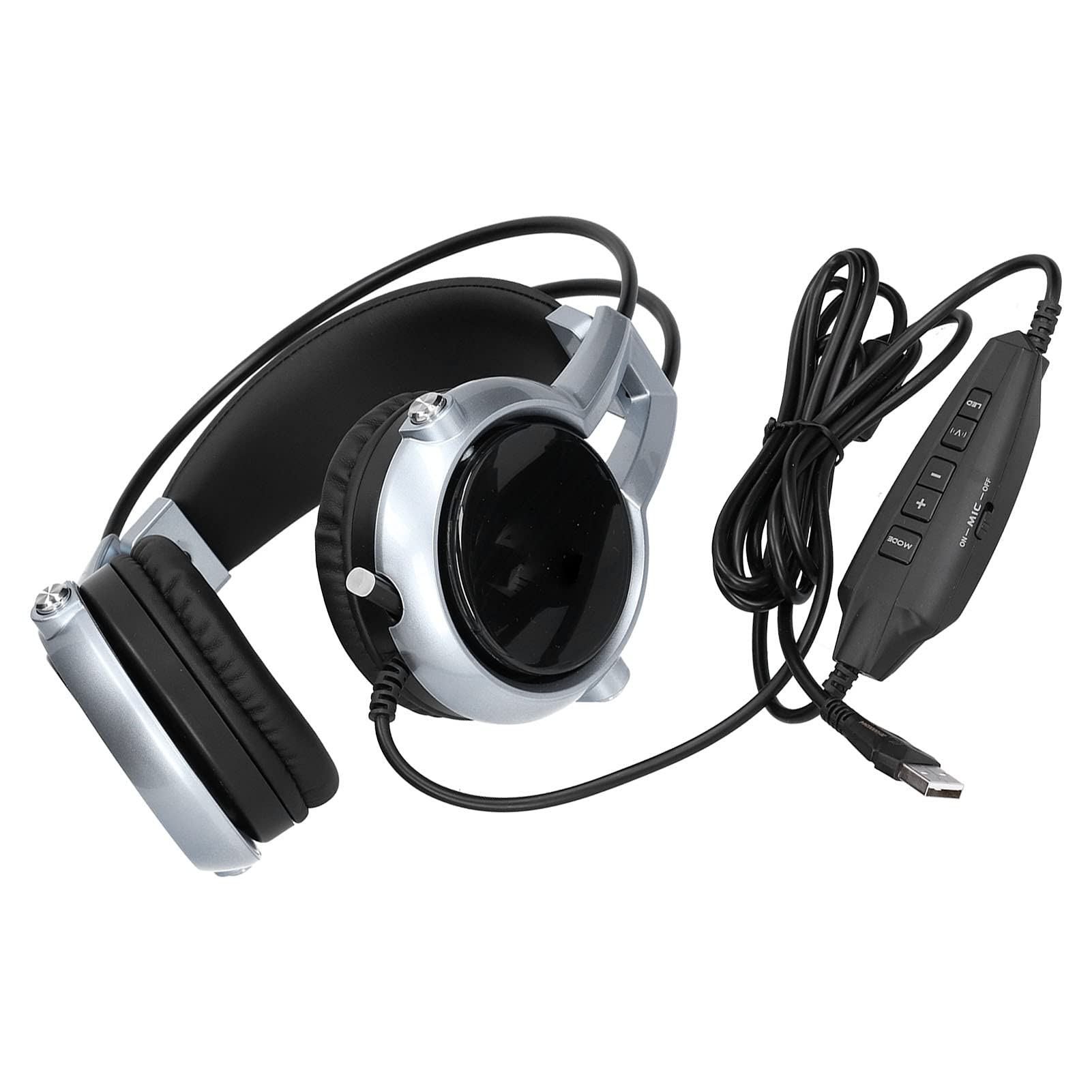 Cocoarm Słuchawki Gamingowe PC 7.1 Virtual Surround RGB Ergonomiczne (BLUE)