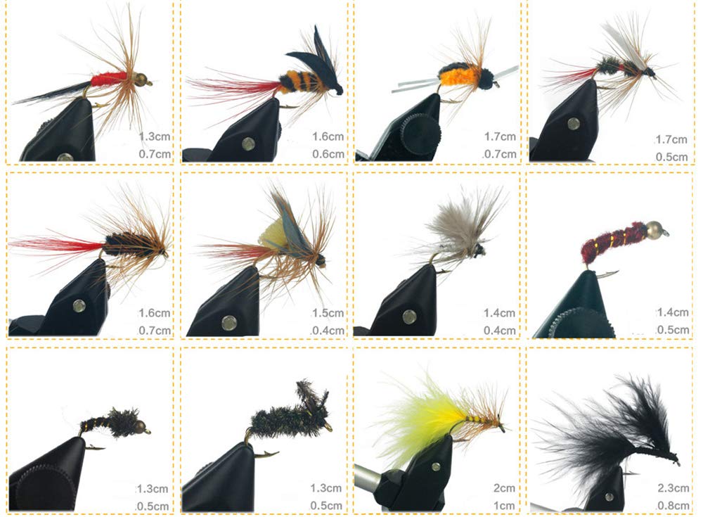 CHSEEO Kit Di Esche Da Pesca, 48Pcs Artificiale Pesca Richiamo Set Esche Da Pesca Crankbaits 536772