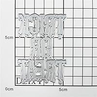 Vista 3 de DzIxY Troqueles de corte de metal para Halloween para hacer tarjetas, kit de álbumes de recortes, papel de relieve, troquelados, plantillas