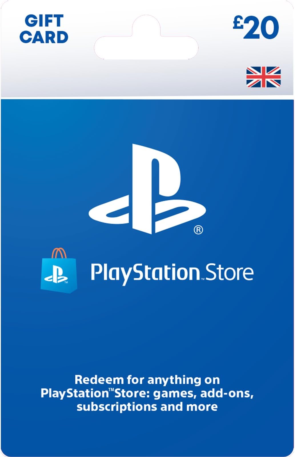 Sony PlayStation Gift Card - UK Redemption - Delivered by post